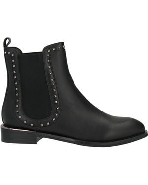 Alma En Pena. Botines De Caña Alta - Negro