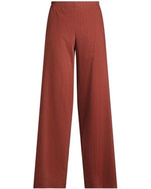 Niu Trousers Polyester, Virgin Wool, Viscose, Elastane - Red