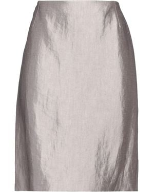 McQueen Midi Skirt - Grey