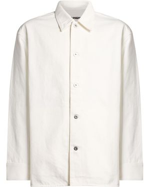 Jil Sander Denim Outerwear Cotton - White