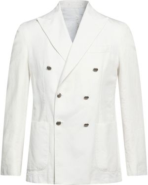 Brando Blazer Lyocell, Linen, Cotton - White