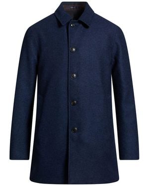 Fedeli Coat Cashmere, Polyester - Blue