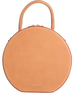 Mansur Gavriel Camel Handbag Leather - Natural