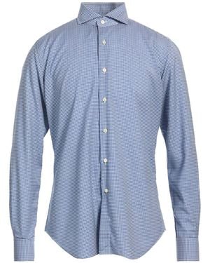 Xacus Shirt Virgin Wool - Blue