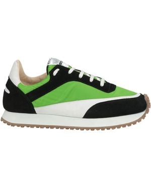 Spalwart Sneakers Leather, Textile Fibers - Green