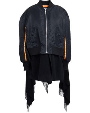 Undercover Jacket Nylon, Wool, Acrylic - Blue