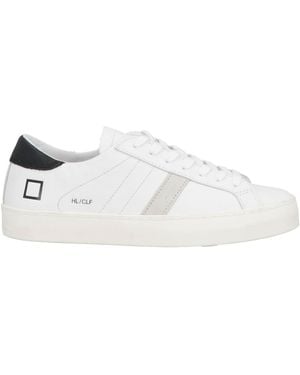 Date Trainers Calfskin - White