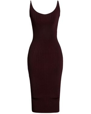 Mugler Midi Dresses - Red
