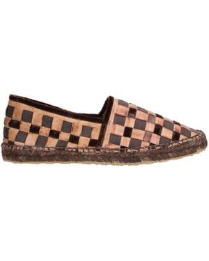 Preventi Camel Espadrilles Soft Leather - Brown