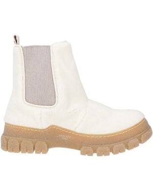 Weekend by Maxmara Ankle Boots Textile Fibers - White