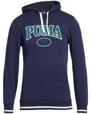 PUMA Sweatshirt Cotton, Polyethylene - Blue