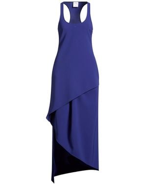 Courreges Maxi Dress Polyester, Polyurethane - Blue
