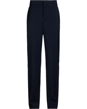 Maison Kitsuné Trousers Virgin Wool - Blue