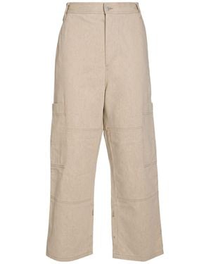 Jacquemus Le Paysan Pants Cotton, Hemp - Natural