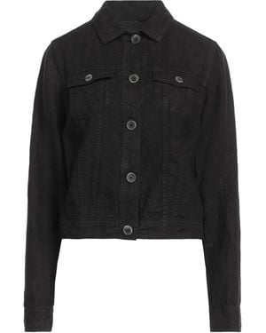 120% Lino Chaqueta y Cazadora - Negro