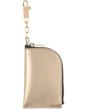 Rick Owens Wallet Cow Leather - Natural