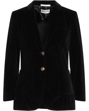 SAULINA Milano Blazer Cotton, Elastic Fibers - Black