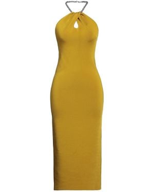 Galvan London Maxi Dress - Yellow
