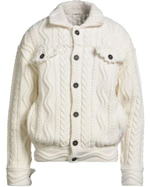 ATOMOFACTORY Strickjacke - Weiß