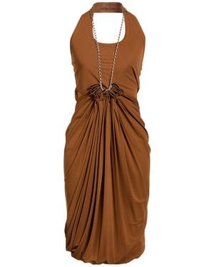 Proenza Schouler Midi-Kleid - Braun