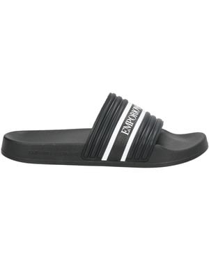 Emporio Armani Sandals Pvc - White
