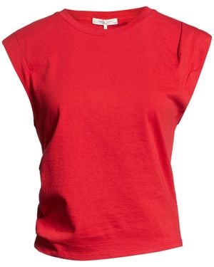 Rag & Bone T-Shirt Cotton - Red