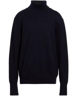 Aspesi Midnight Turtleneck Wool - Blue