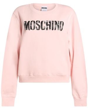 Moschino Sudadera - Rosa