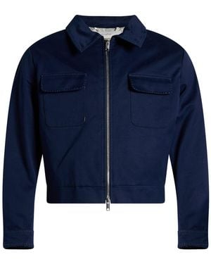 Second Layer Midnight Jacket Cotton - Blue