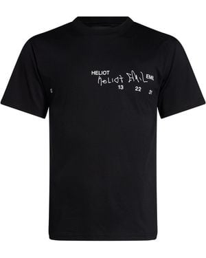 HELIOT EMIL T-Shirt Cotton - Black