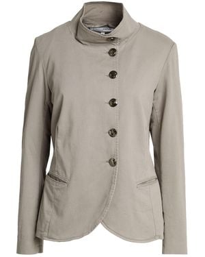 European Culture Jacket Cotton, Bamboo Fibre, Viscose, Elastane - Grey