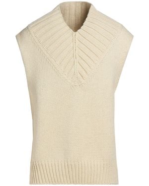 Jil Sander Ivory Sweater Wool, Mohair Wool - Natural