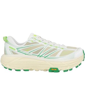 Hoka One One U Mafate Speed 2 Trainers Synthetic Fibres, Textile Fibres - Natural