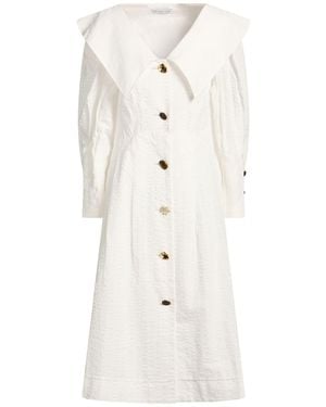 Rejina Pyo Midi Dress Cotton - White
