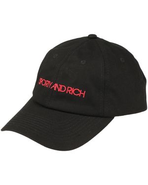 Sporty & Rich Hat - Black