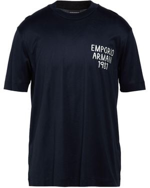 Emporio Armani T-Shirts - Blue