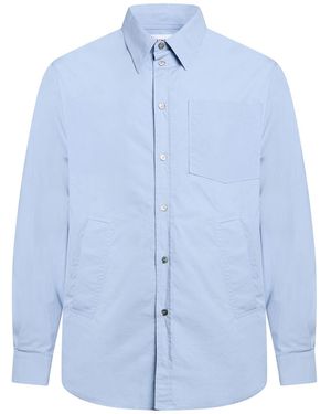 Department 5 Azure Shirt Cotton, Elastane - Blue