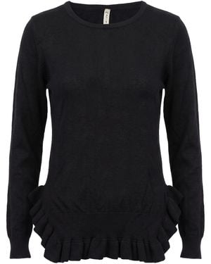 Manila Grace Sweater Polyamide, Viscose - Black