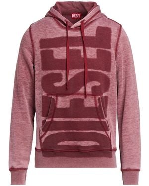 DIESEL Sweatshirts - Red