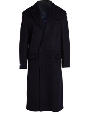 FAMILY FIRST Midnight Coat Wool, Polyester - Blue