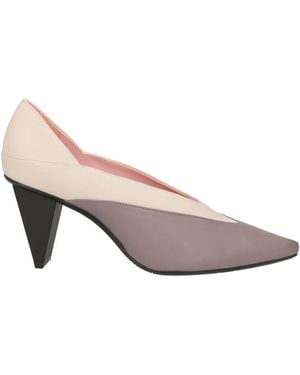Ras Court Shoes Leather - Pink