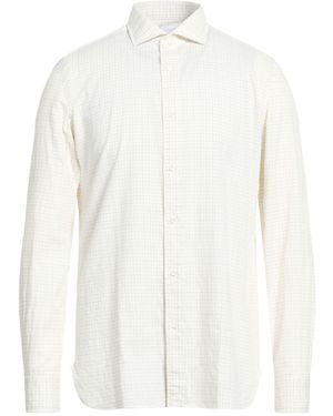 Giampaolo Shirt Cotton, Wool - White