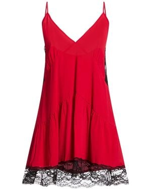 Liu Jo Mini Dress Silk - Red