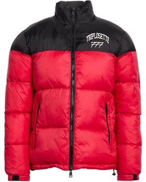 TRIPLOSETTEWEAR Puffer - Red