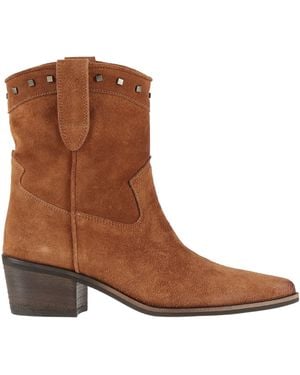 MAX&Co. Ankle Boots Leather - Brown