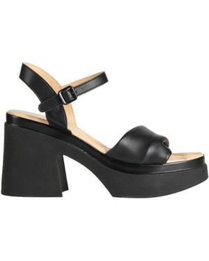 Replay Sandals Textile Fibers - Black