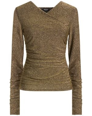 Marella Top Polyester, Polyamide, Metal Fiber, Elastane - Green
