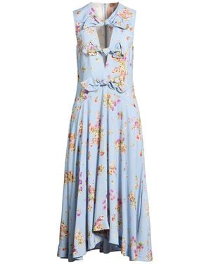 N°21 Sky Midi Dress Viscose - Blue