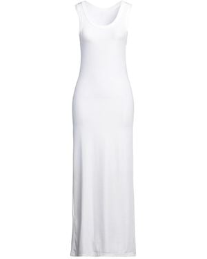 Barena Maxi Dress Polyamide, Elastane - White