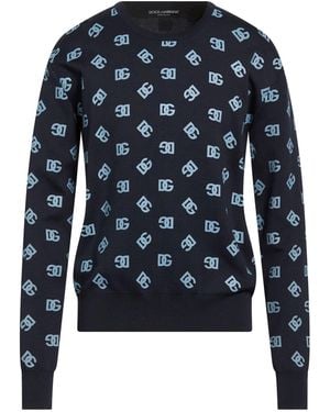 Dolce & Gabbana Sweater Cashmere - Blue